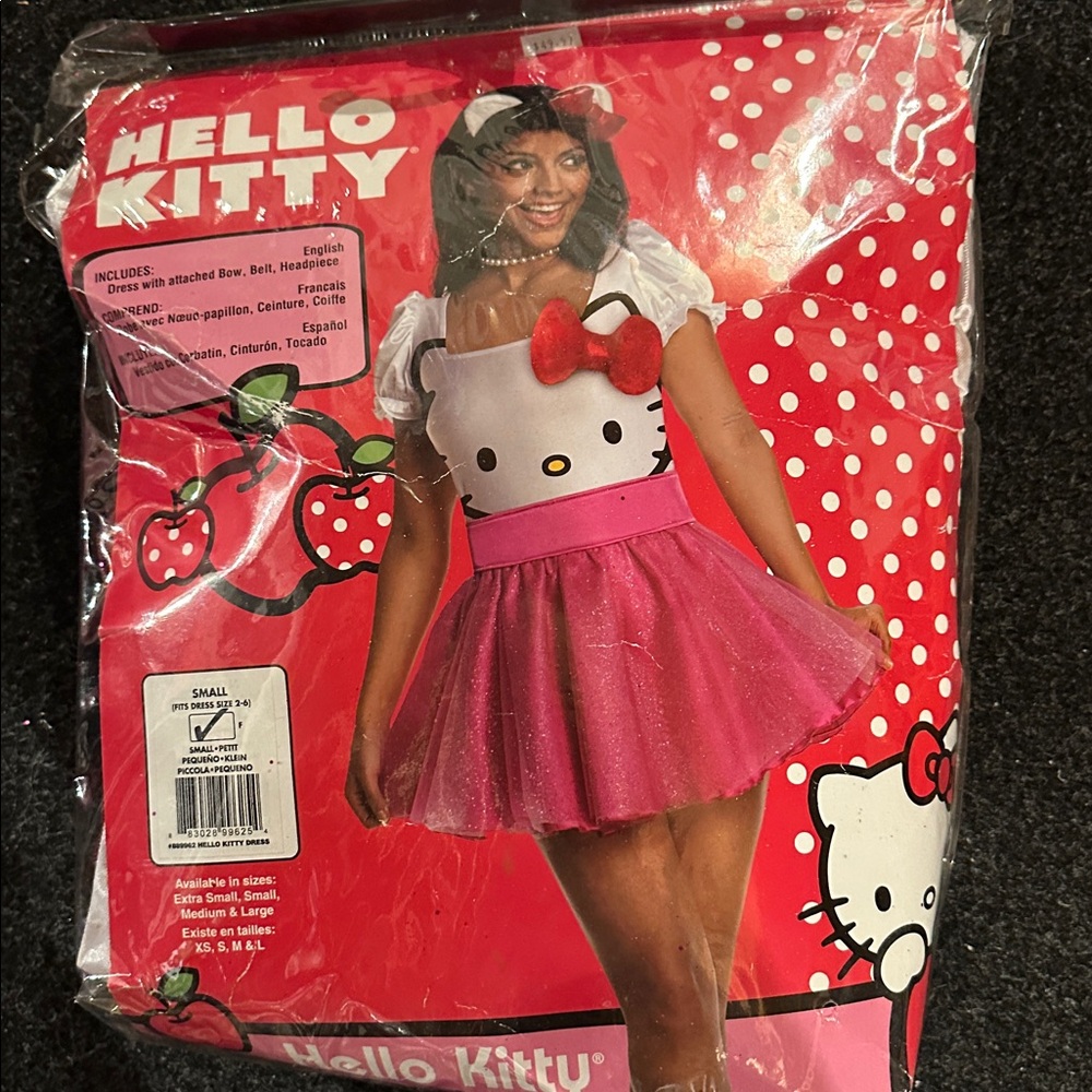 Hello Kitty Pink Tutu Dress Costume